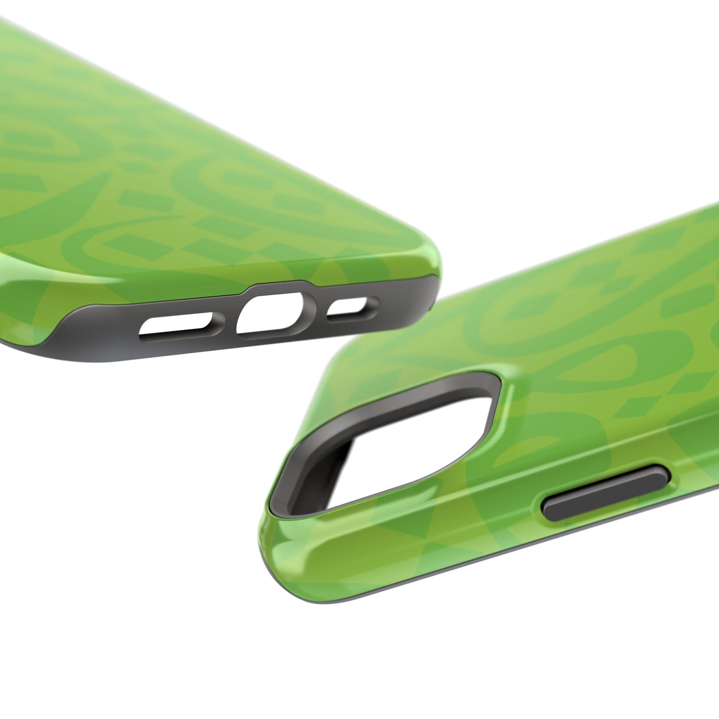 Green calligraphy Design - Iphone Magnetic Tough Case
