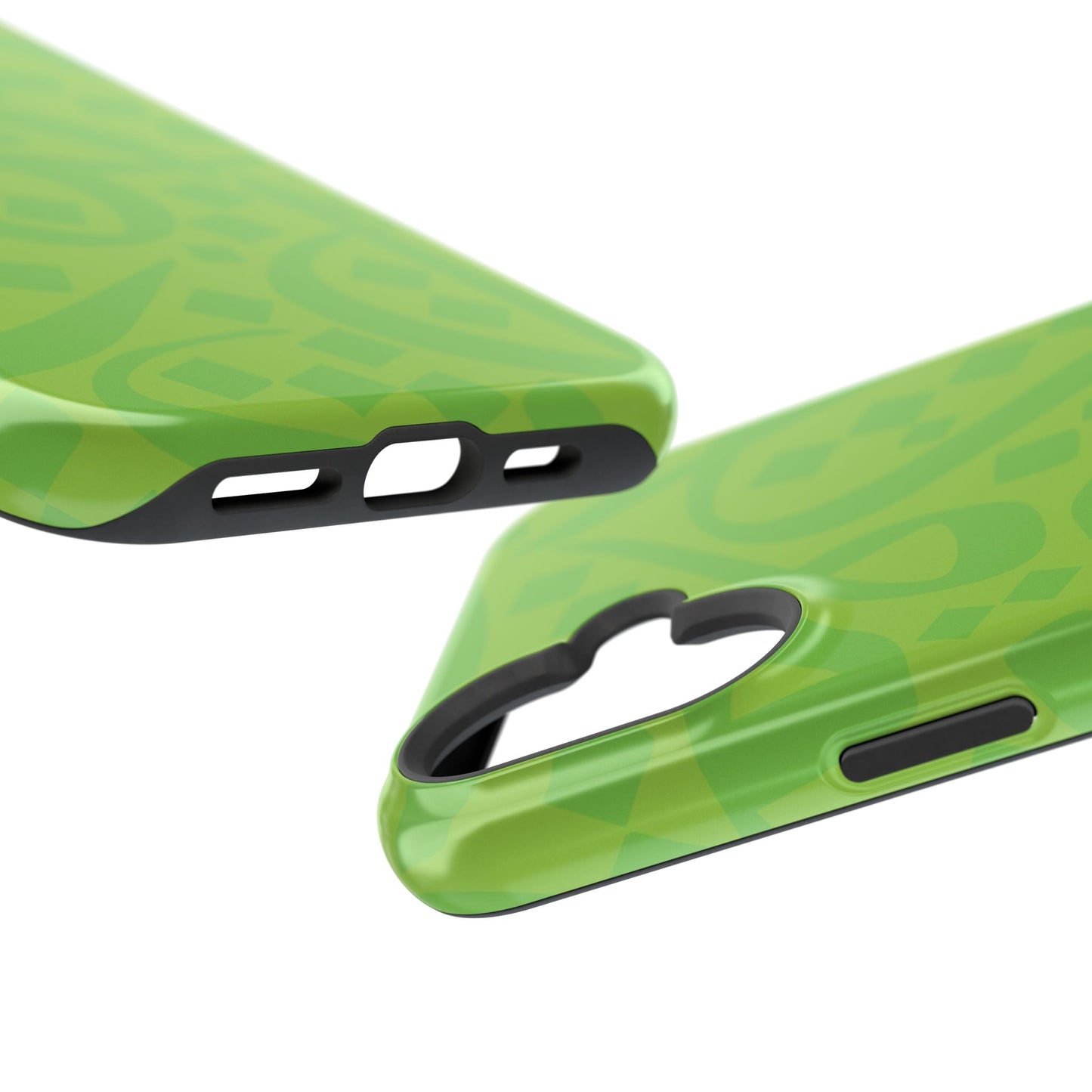 Green calligraphy Design - Iphone Magnetic Tough Case