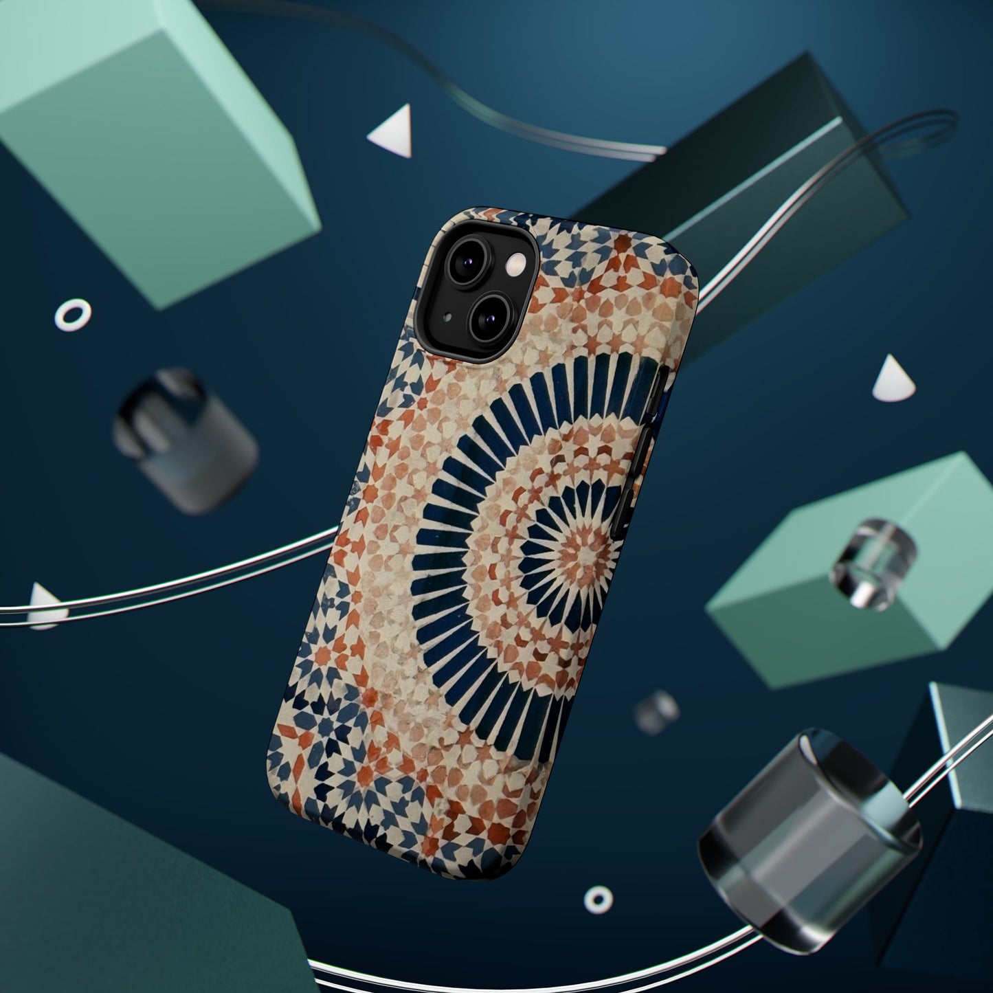 Moroccan Design Iphone Magnetic Tough Cases