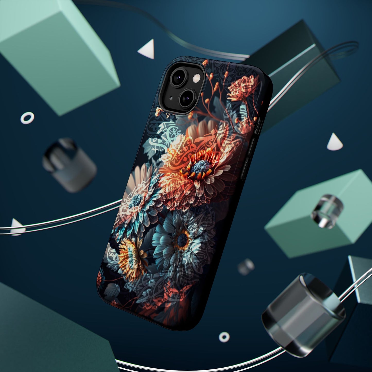 Arabian Wild Flowers 🌺 Iphone Magnetic Tough Case