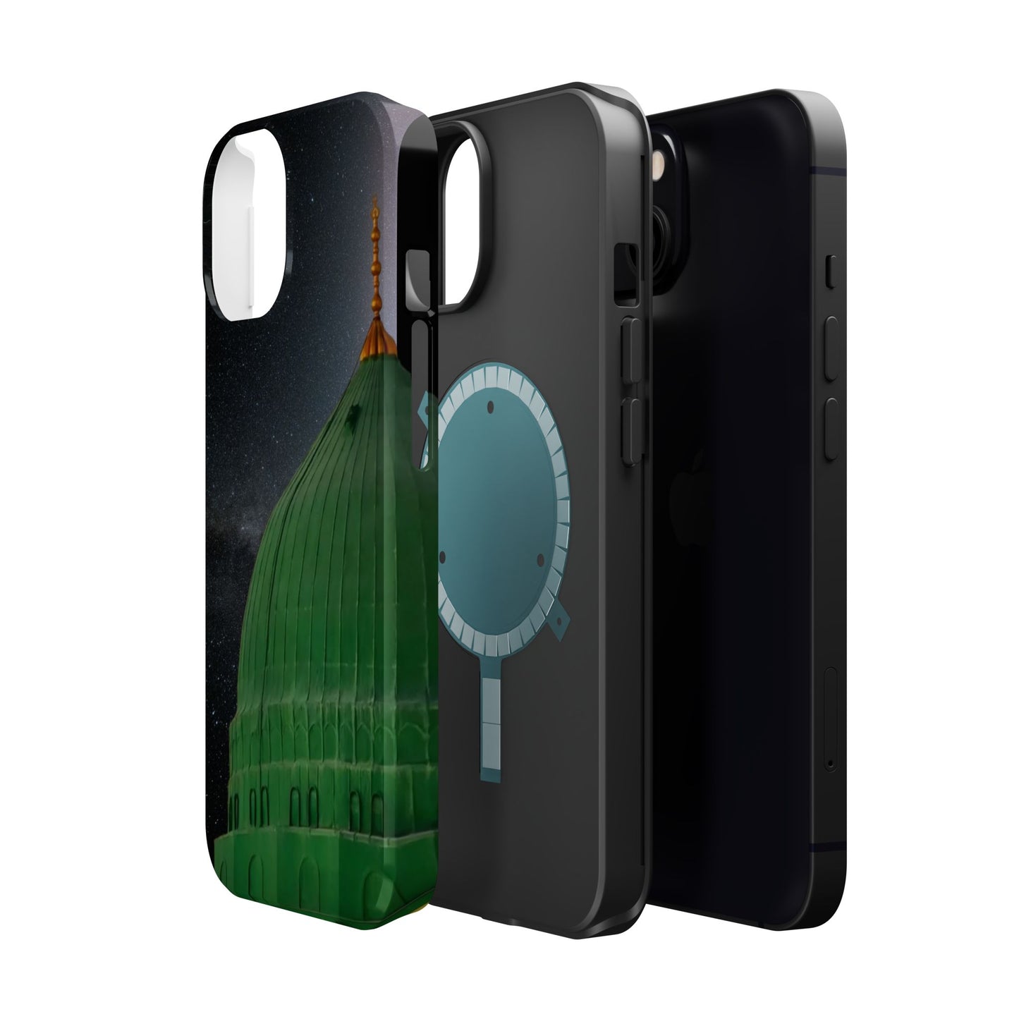 Green Dome Design Iphone Magnetic Tough Cases