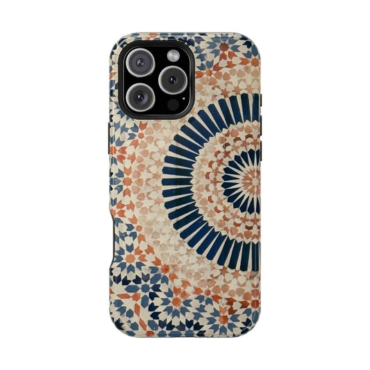 Moroccan Design Iphone Magnetic Tough Cases