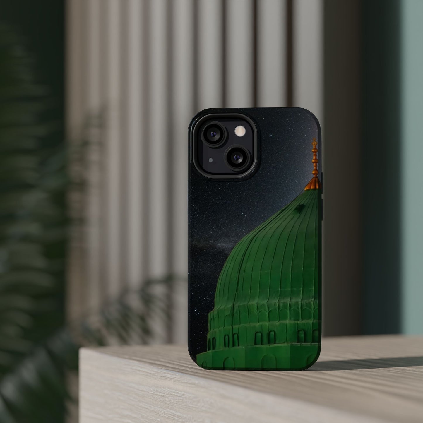 Green Dome Design Iphone Magnetic Tough Cases