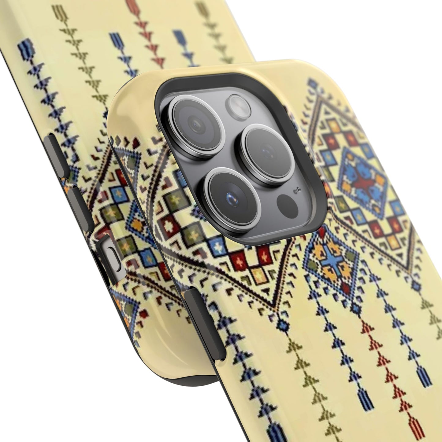 Tatreez Pattern - Iphone Magnetic Tough Cases
