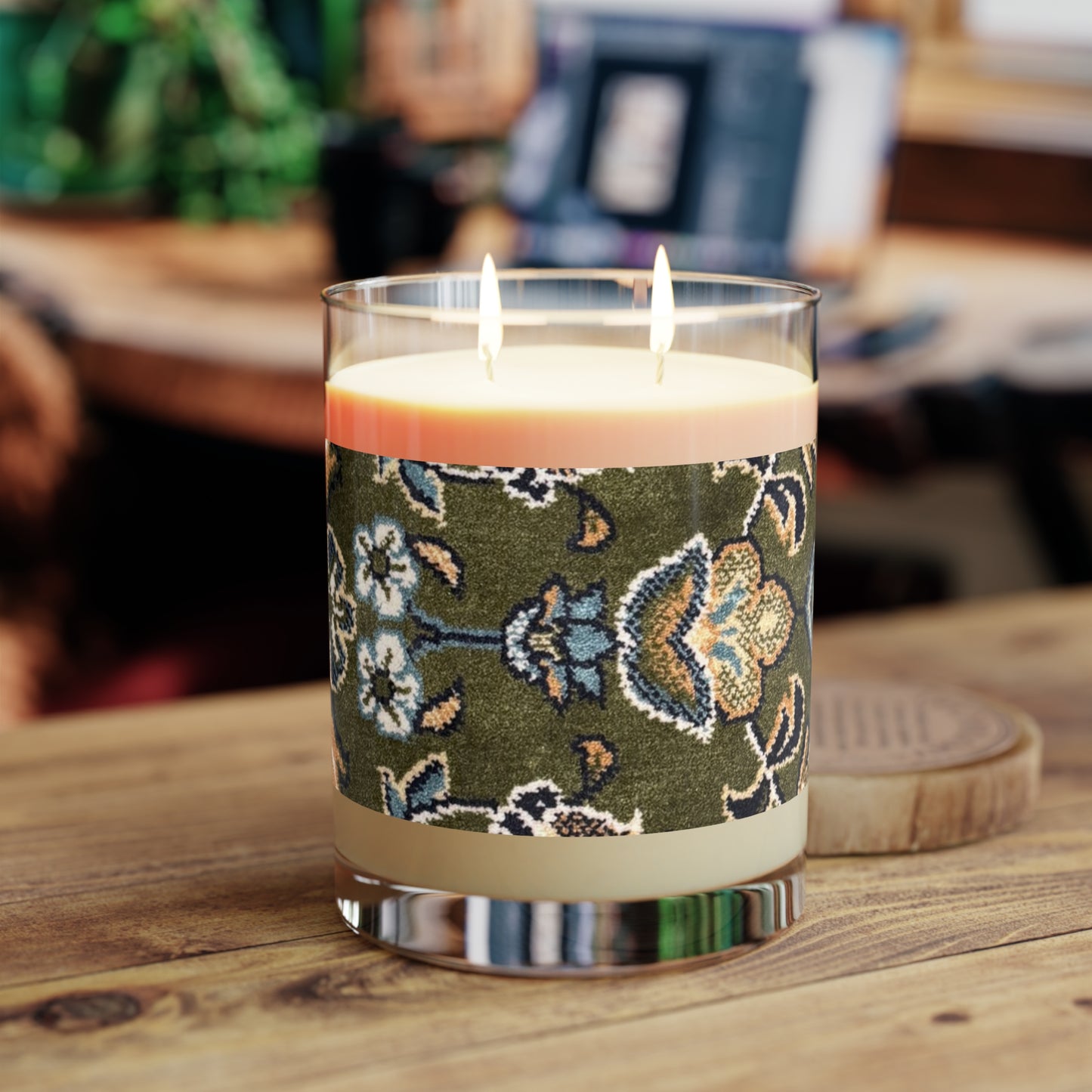 Rawdah Elegant Scented Candle - 11oz Soy Wax, Perfect for Home Decor & Gifts
