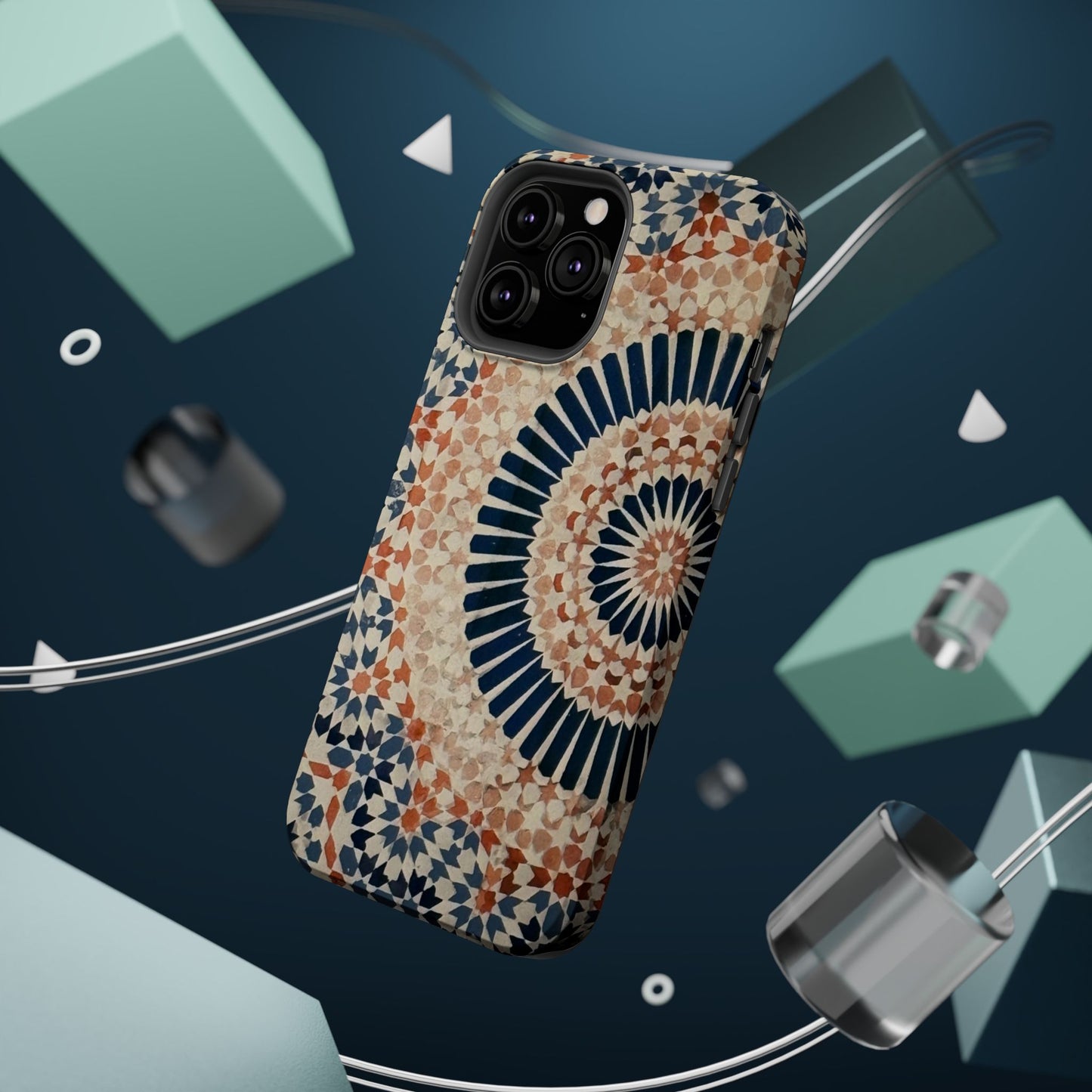 Moroccan Design Iphone Magnetic Tough Cases