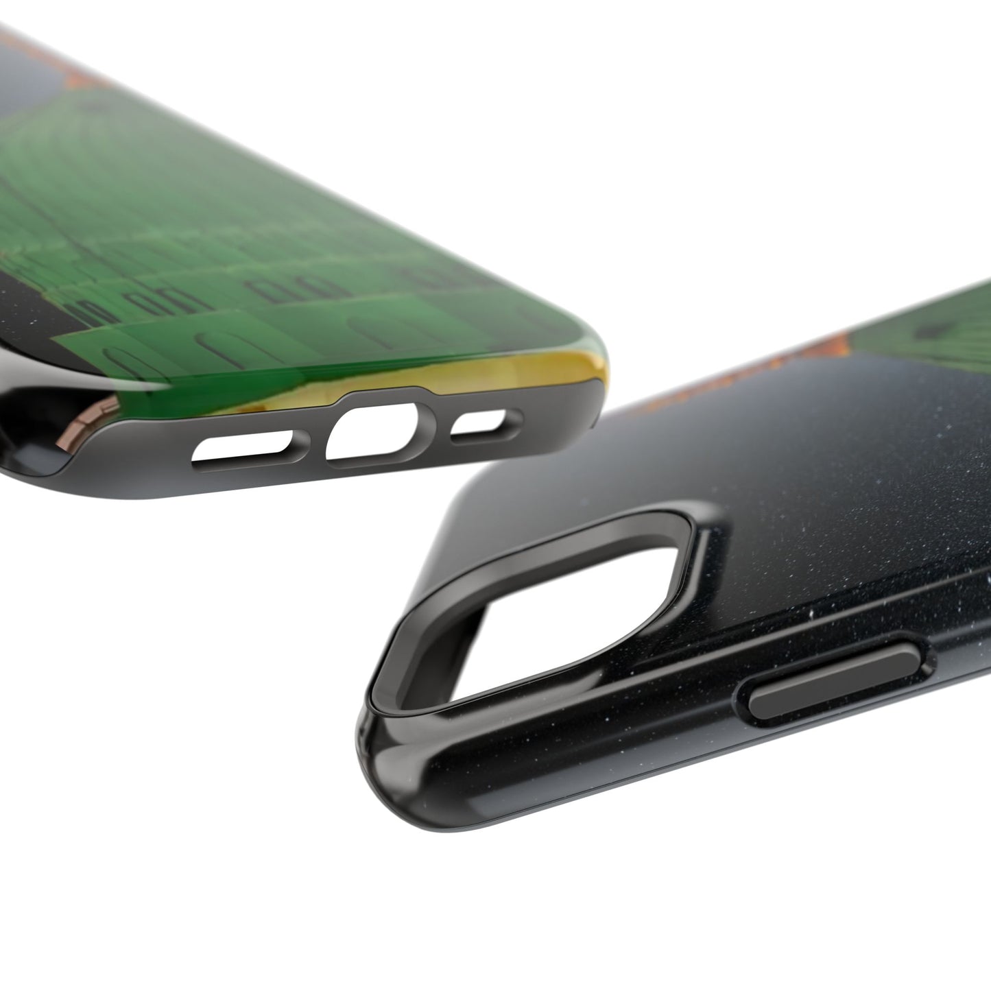 Green Dome Design Iphone Magnetic Tough Cases