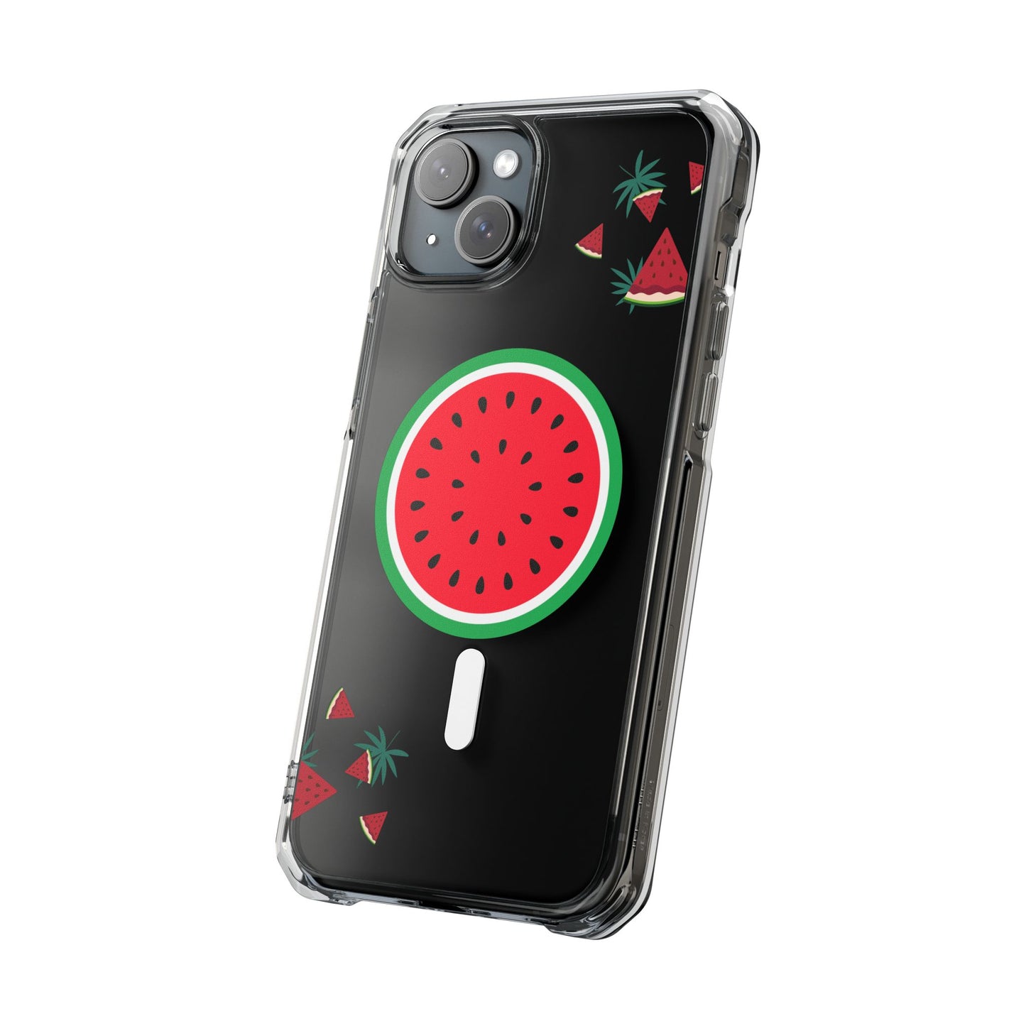 Watermelon 🍉 Magnetic Clear Phone Case - Clear Impact Case