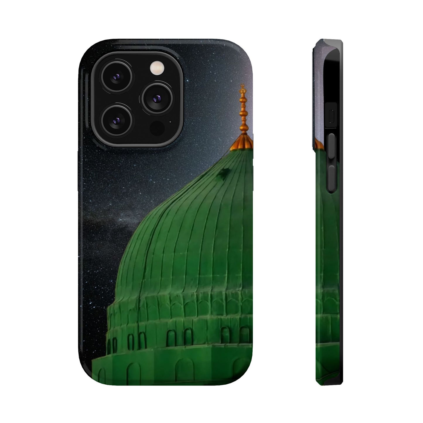 Green Dome Design Iphone Magnetic Tough Cases