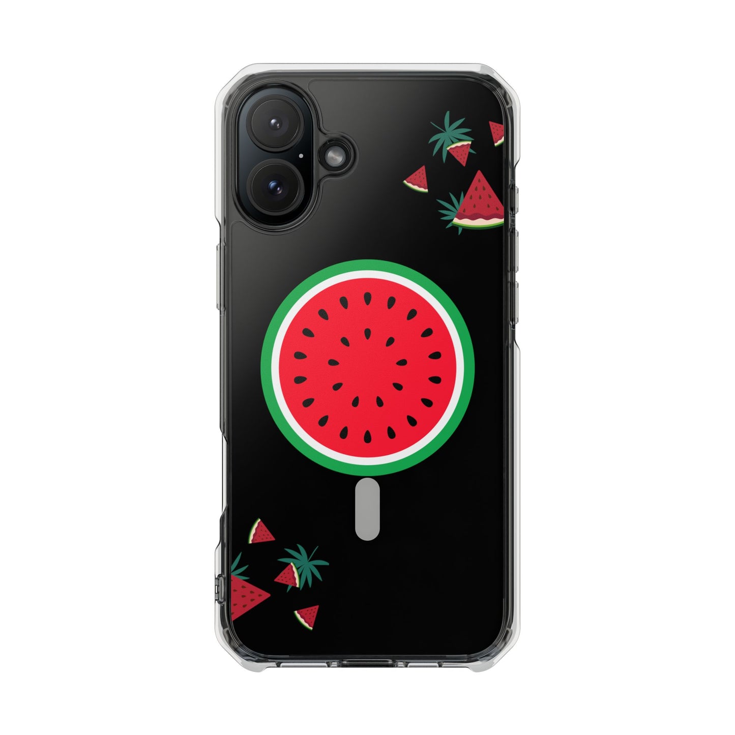 Watermelon 🍉 Magnetic Clear Phone Case - Clear Impact Case