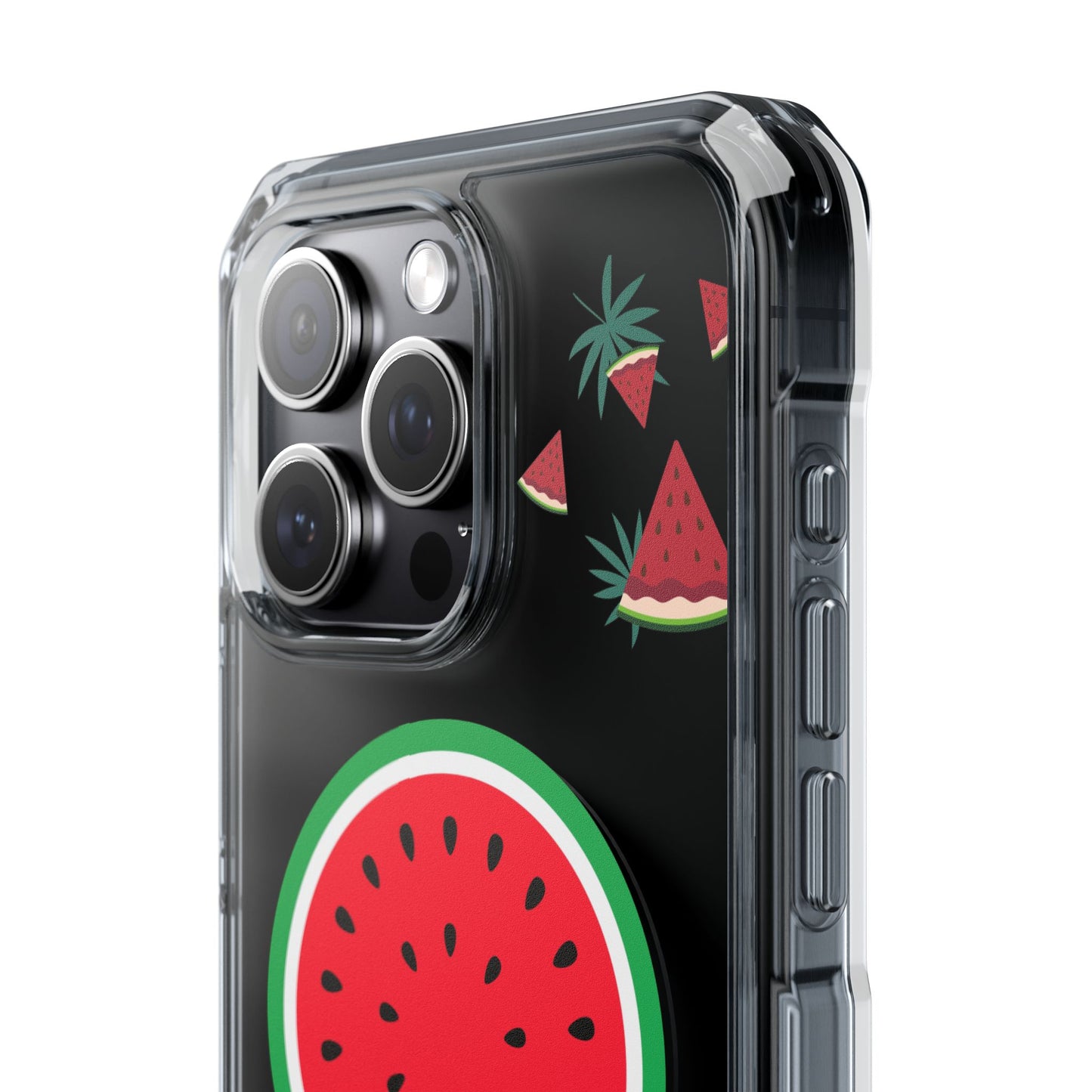 Watermelon 🍉 Magnetic Clear Phone Case - Clear Impact Case