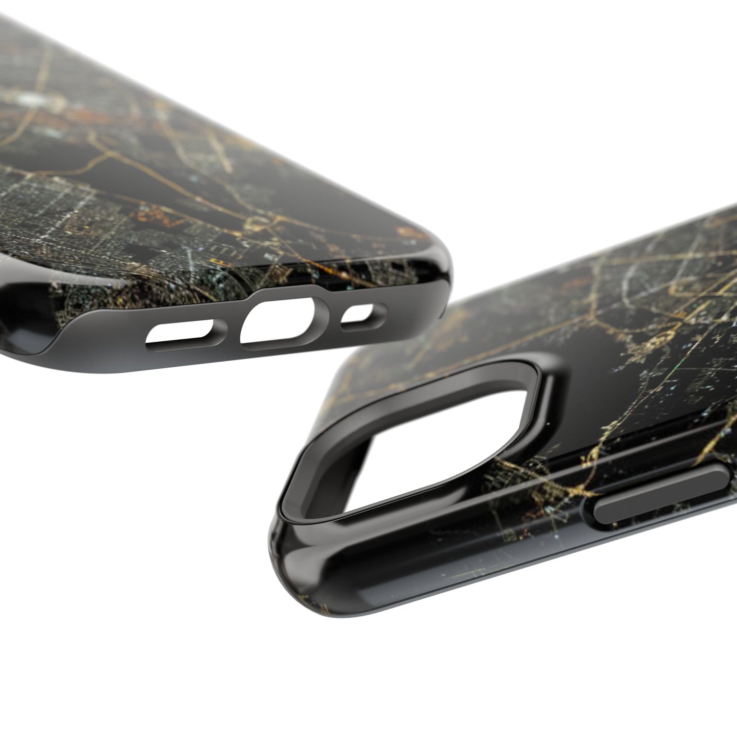 Al Madina Munawarah from Space - City of Lights- Iphone Magnetic Tough Cases