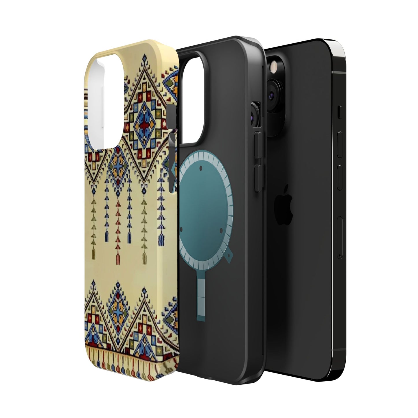 Tatreez Pattern - Iphone Magnetic Tough Cases