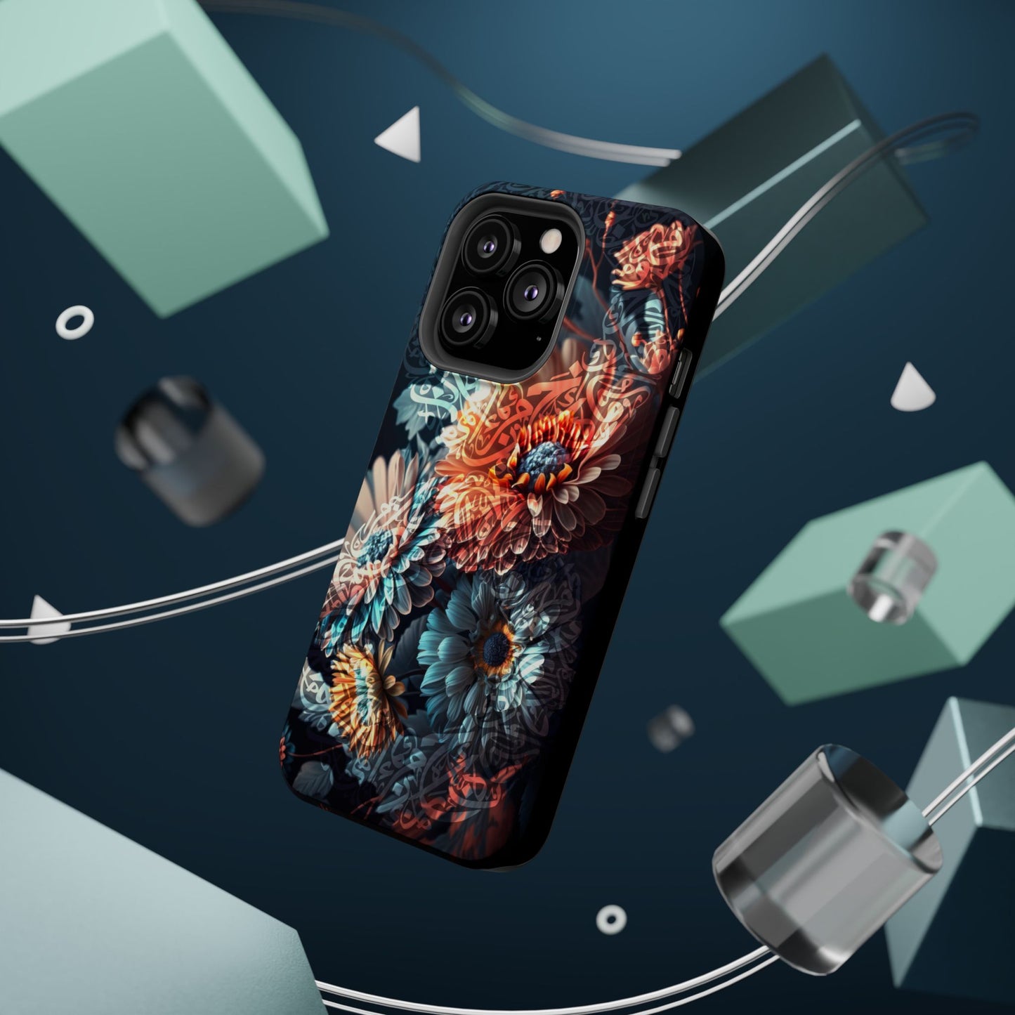 Arabian Wild Flowers 🌺 Iphone Magnetic Tough Case