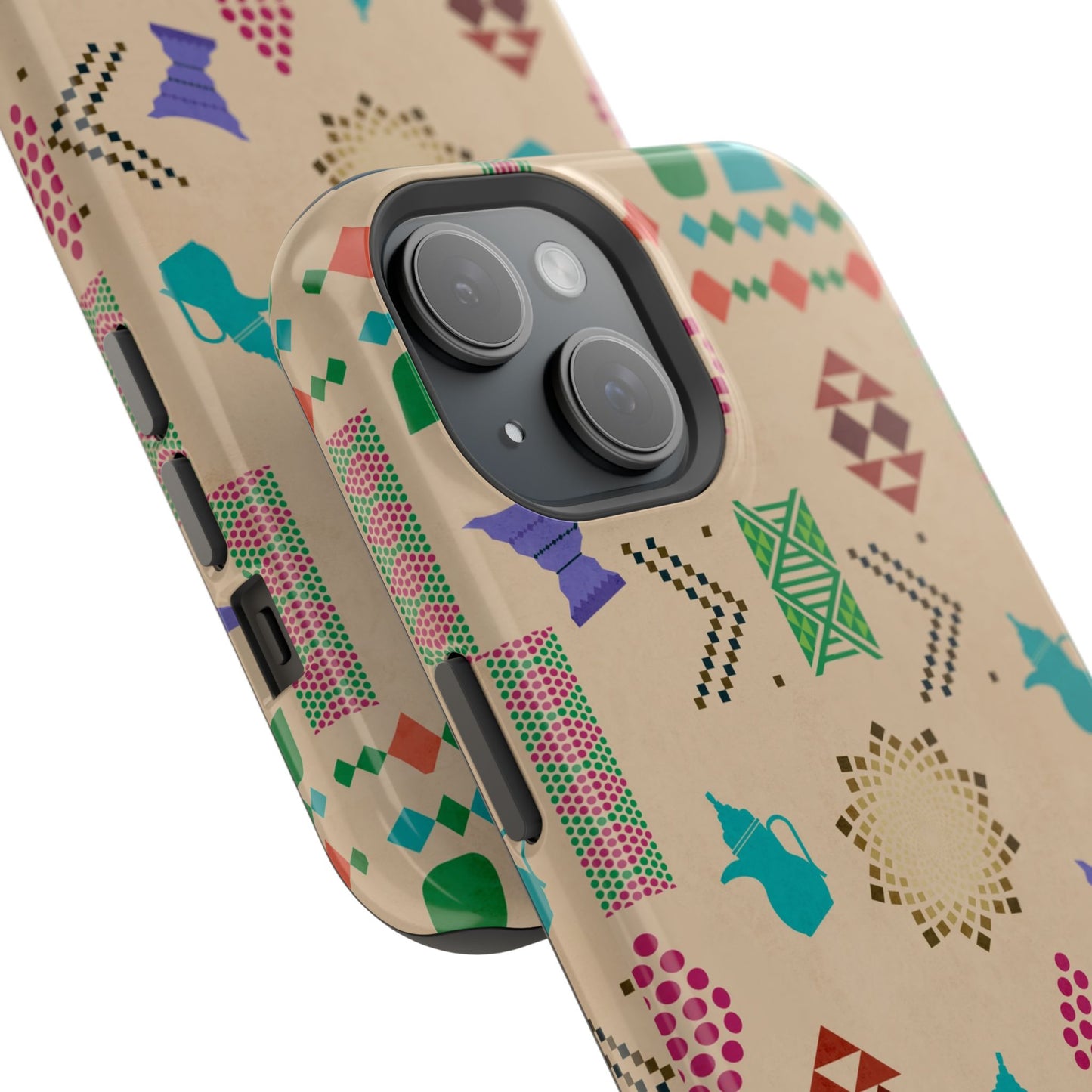 Arabian symbols Design - Iphone Magnetic Tough Case