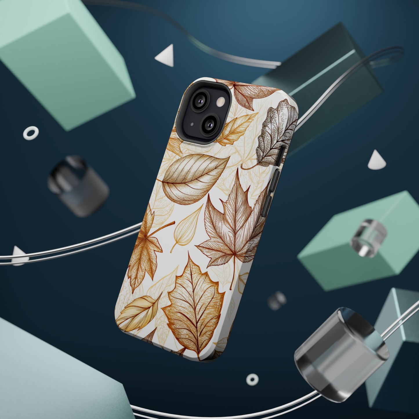 Fall leaves Design - Iphone Magnetic Tough Case