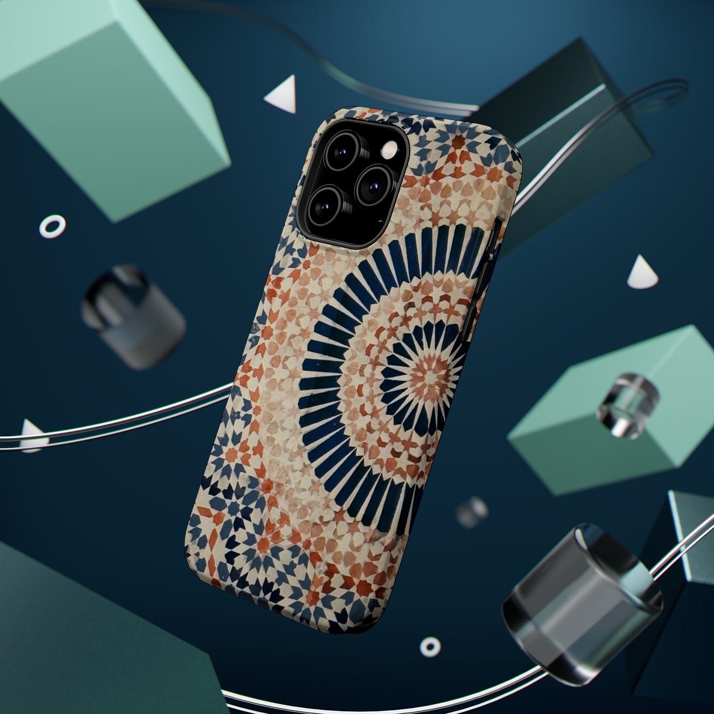 Moroccan Design Iphone Magnetic Tough Cases