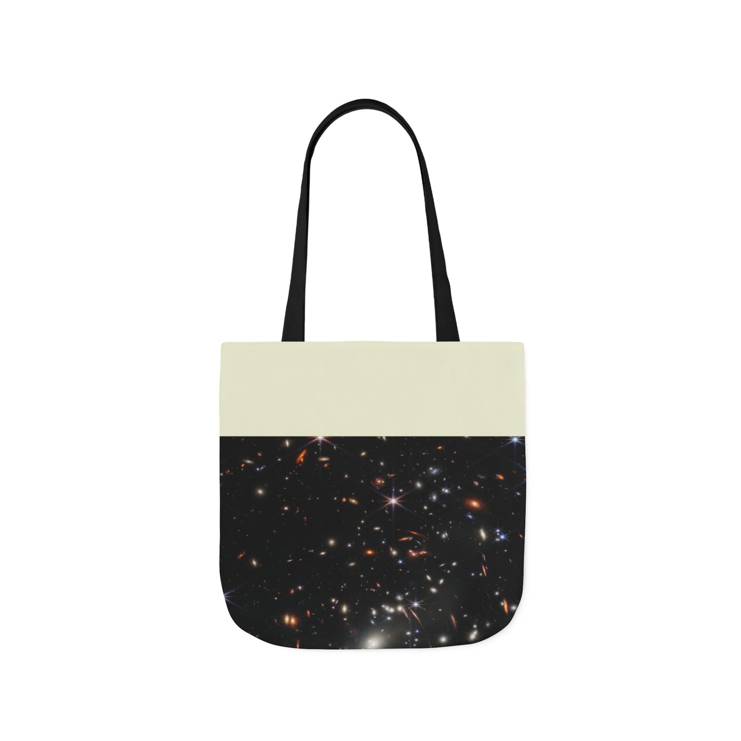 Deep Space Early Universe Canvas Tote Bag, 3-Color Straps
