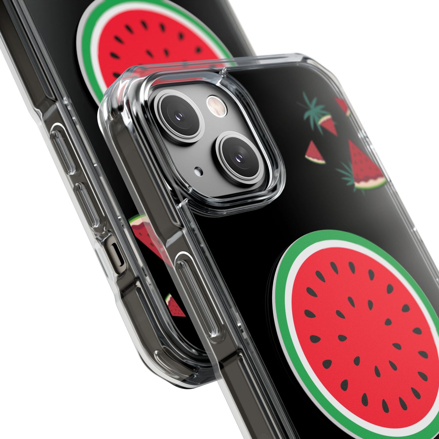 Watermelon 🍉 Magnetic Clear Phone Case - Clear Impact Case