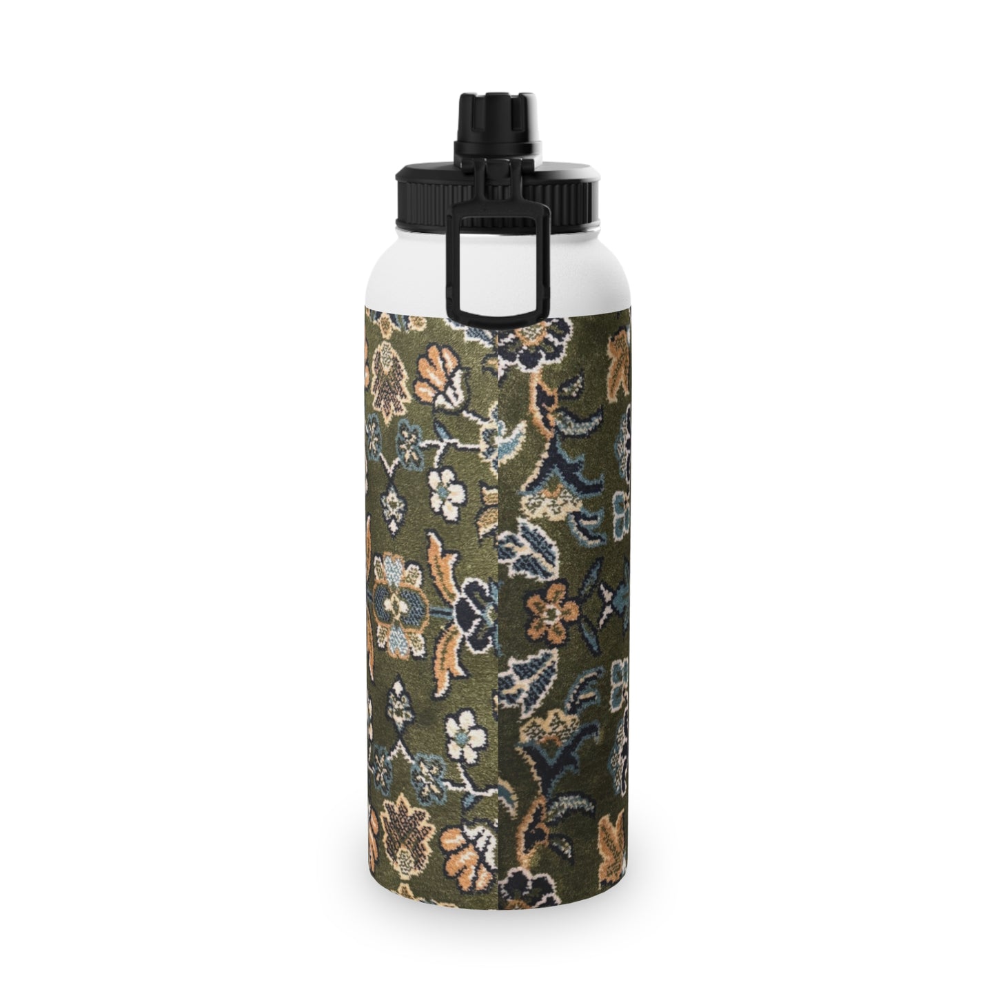 Rawdah Stylish Stainless Steel Water Bottle with Sports Lid