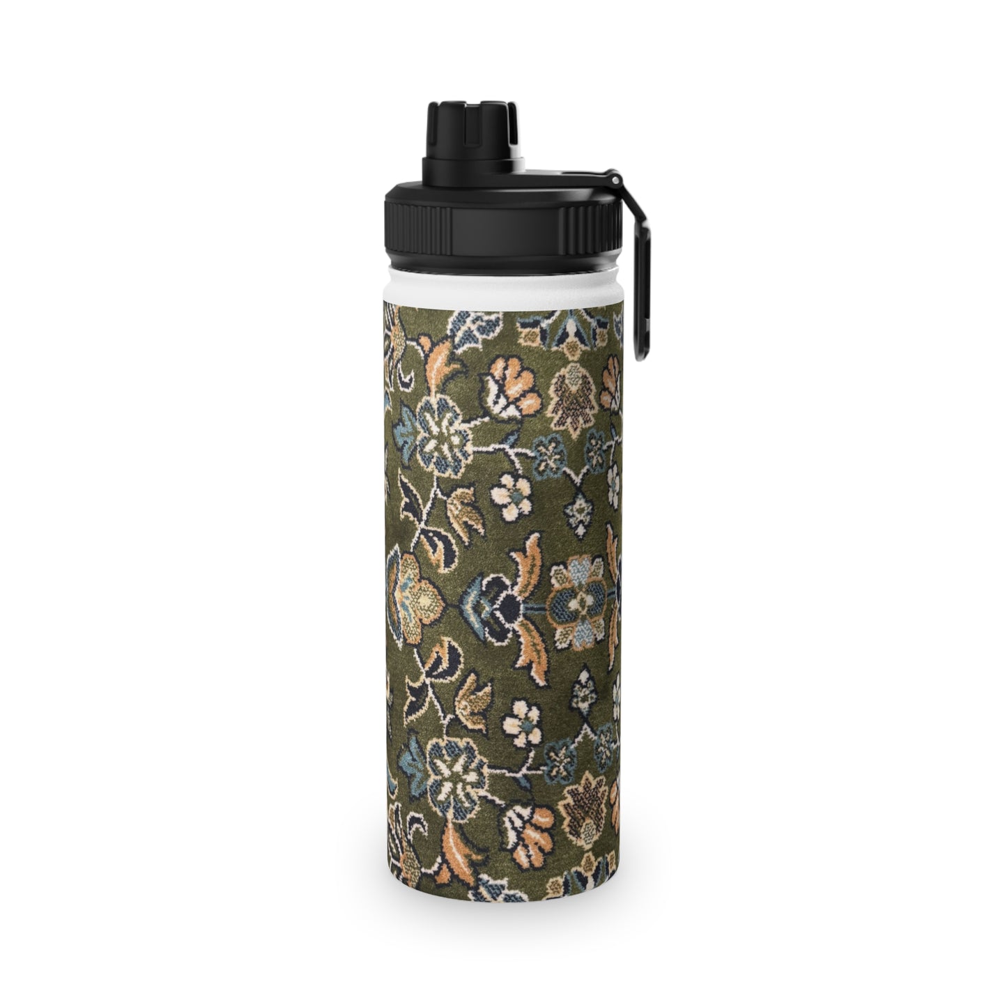 Rawdah Stylish Stainless Steel Water Bottle with Sports Lid