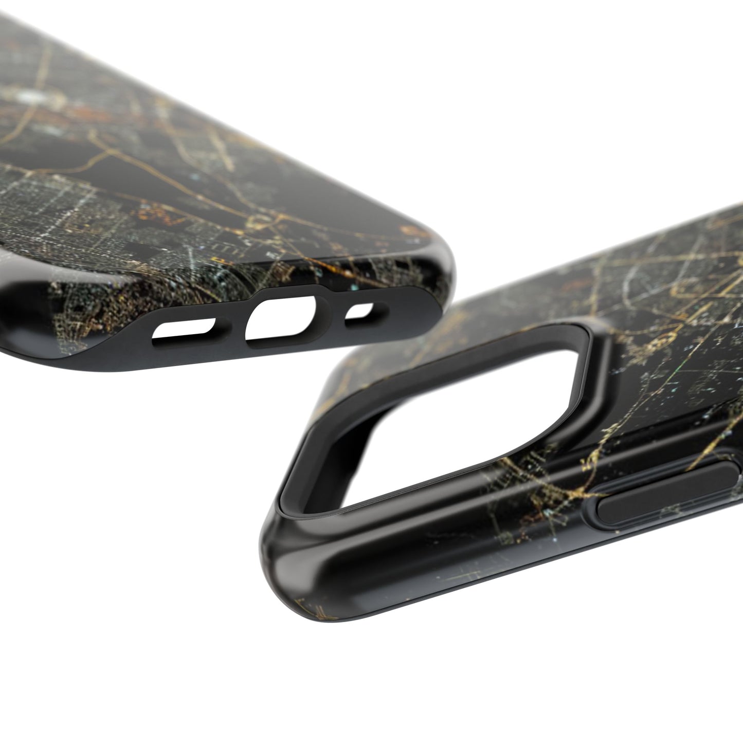 Al Madina Munawarah from Space - City of Lights- Iphone Magnetic Tough Cases