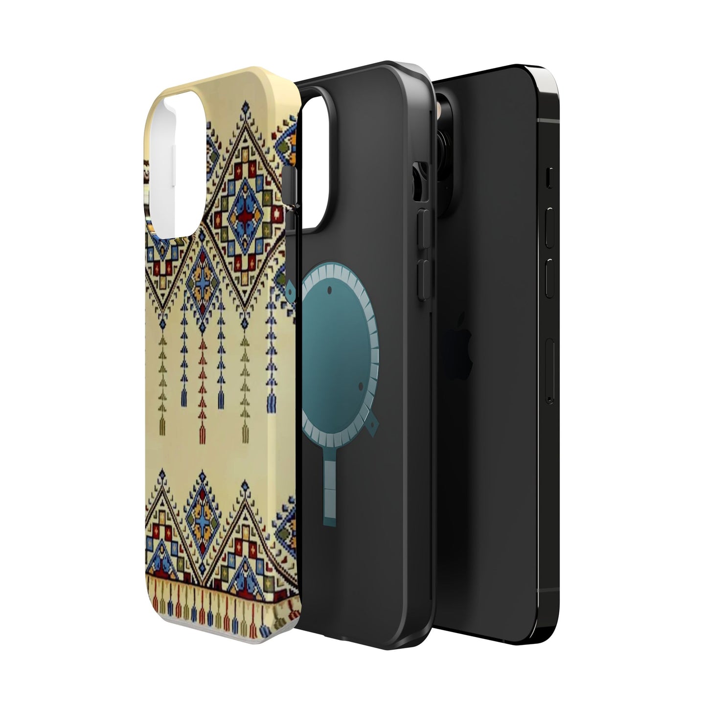 Tatreez Pattern - Iphone Magnetic Tough Cases