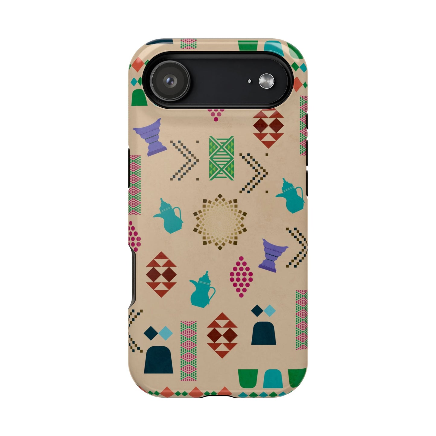 Arabian symbols Design - Iphone Magnetic Tough Case
