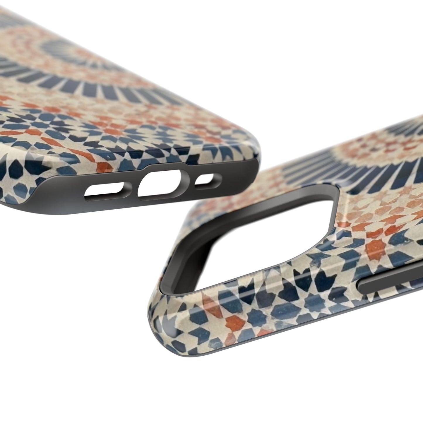 Moroccan Design Iphone Magnetic Tough Cases