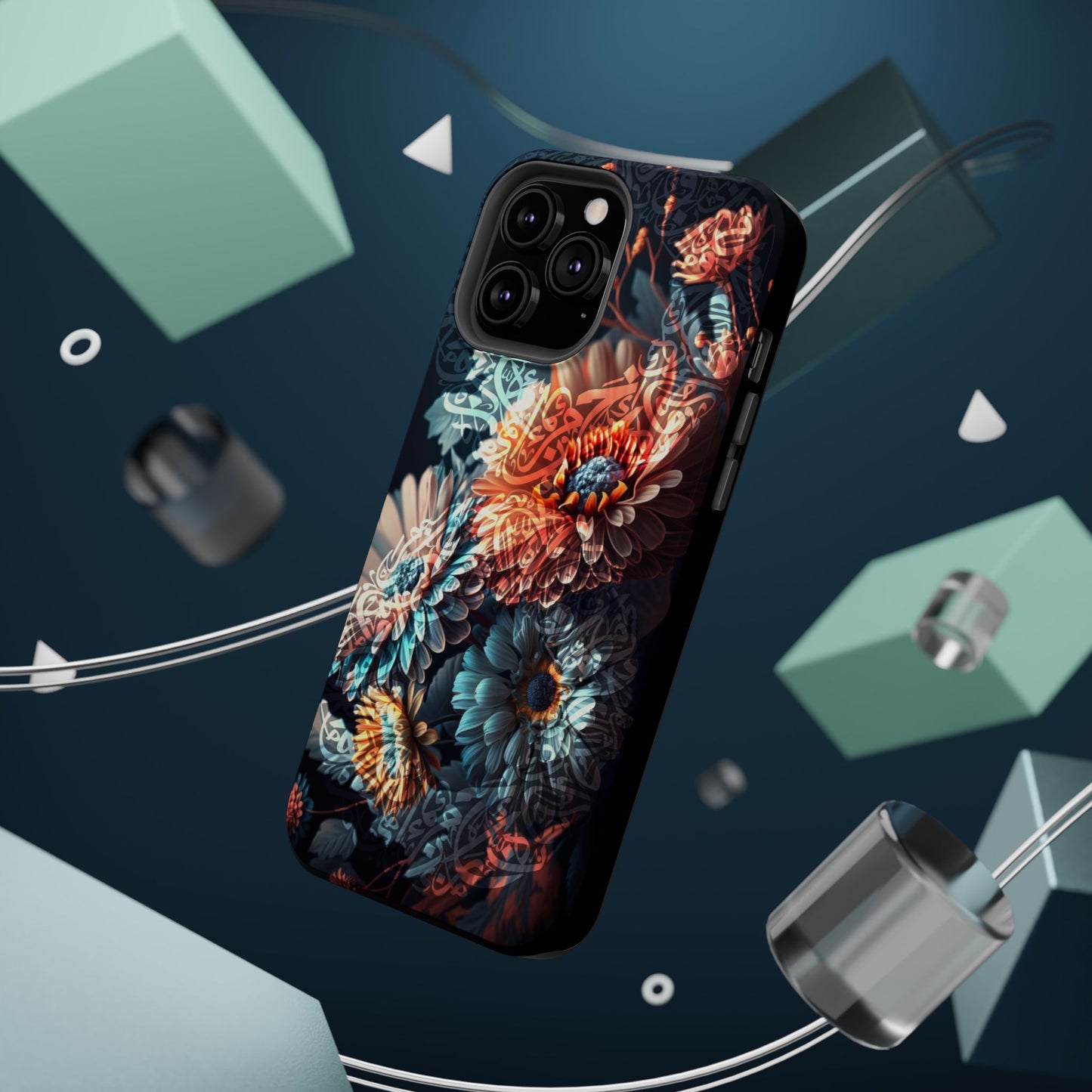 Arabian Wild Flowers 🌺 Iphone Magnetic Tough Case