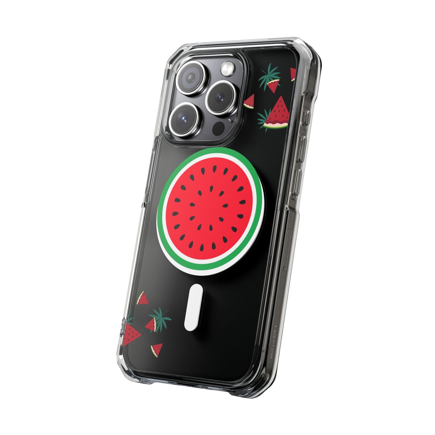 Watermelon 🍉 Magnetic Clear Phone Case - Clear Impact Case