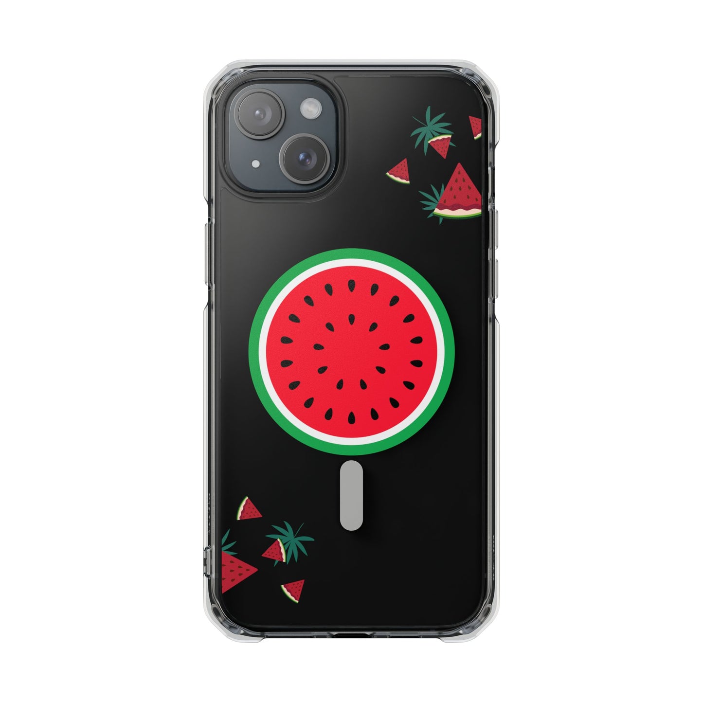 Watermelon 🍉 Magnetic Clear Phone Case - Clear Impact Case