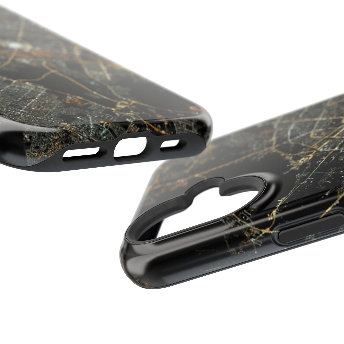 Al Madina Munawarah from Space - City of Lights- Iphone Magnetic Tough Cases