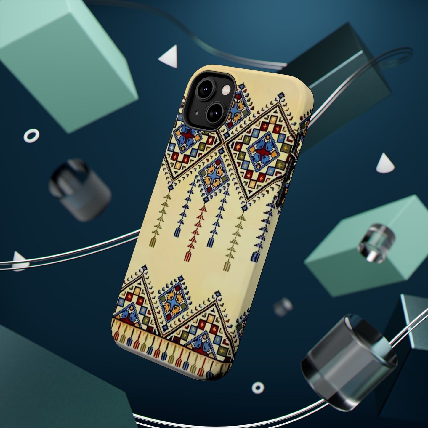 Tatreez Pattern - Iphone Magnetic Tough Cases