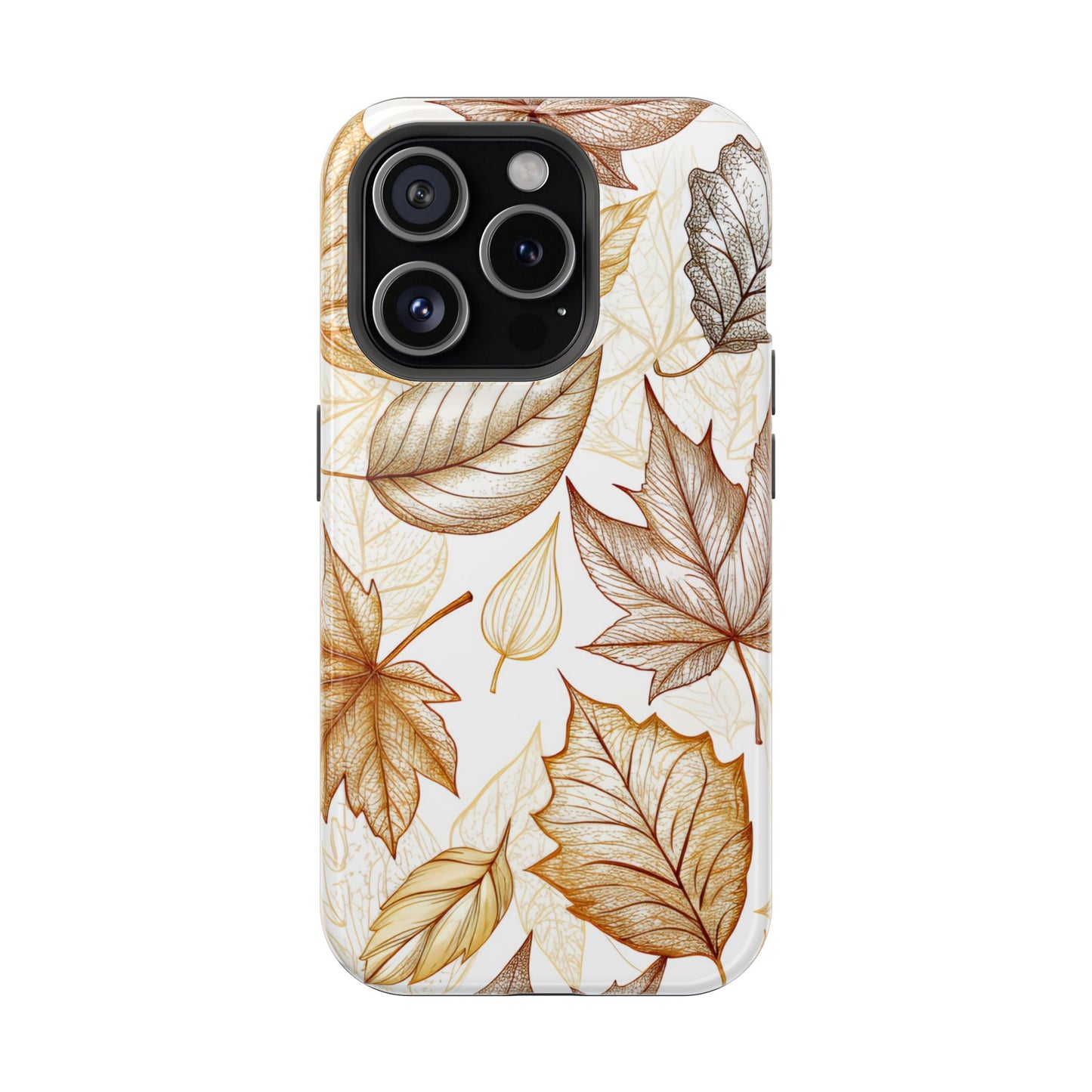 Fall leaves Design - Iphone Magnetic Tough Case