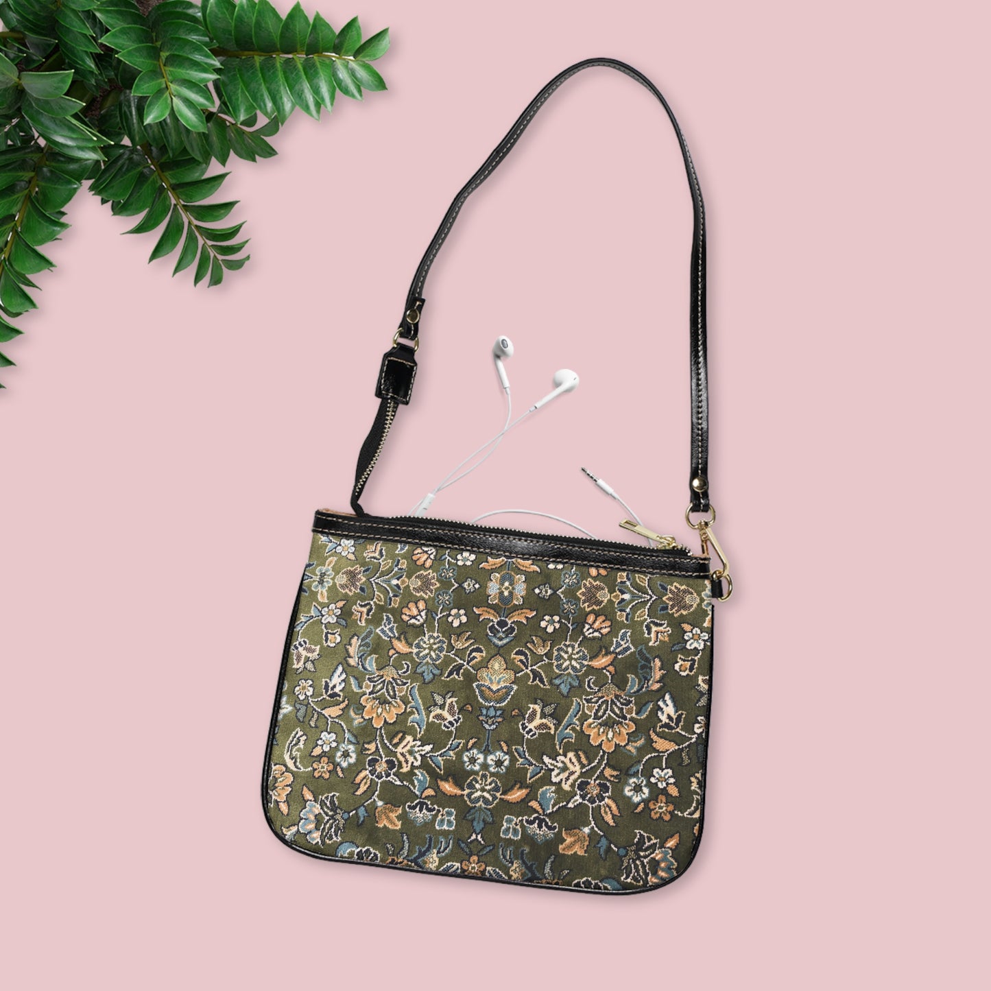 Rawdah Shoulder Bag — Small Leather Crossbody Purse