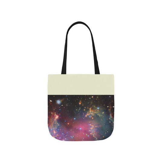 Star Cluster Canvas Tote Bag, 4-Color Straps
