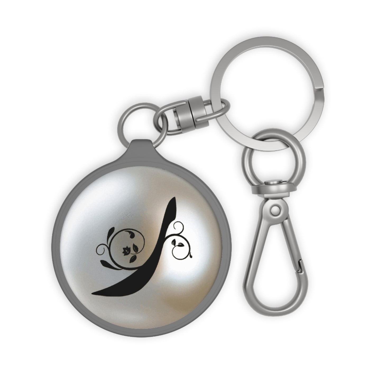 Raa “R” “ر“ Arabic monogram charm/ key ring - Perfect Gift