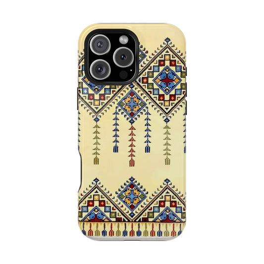 Tatreez Pattern - Iphone Magnetic Tough Cases