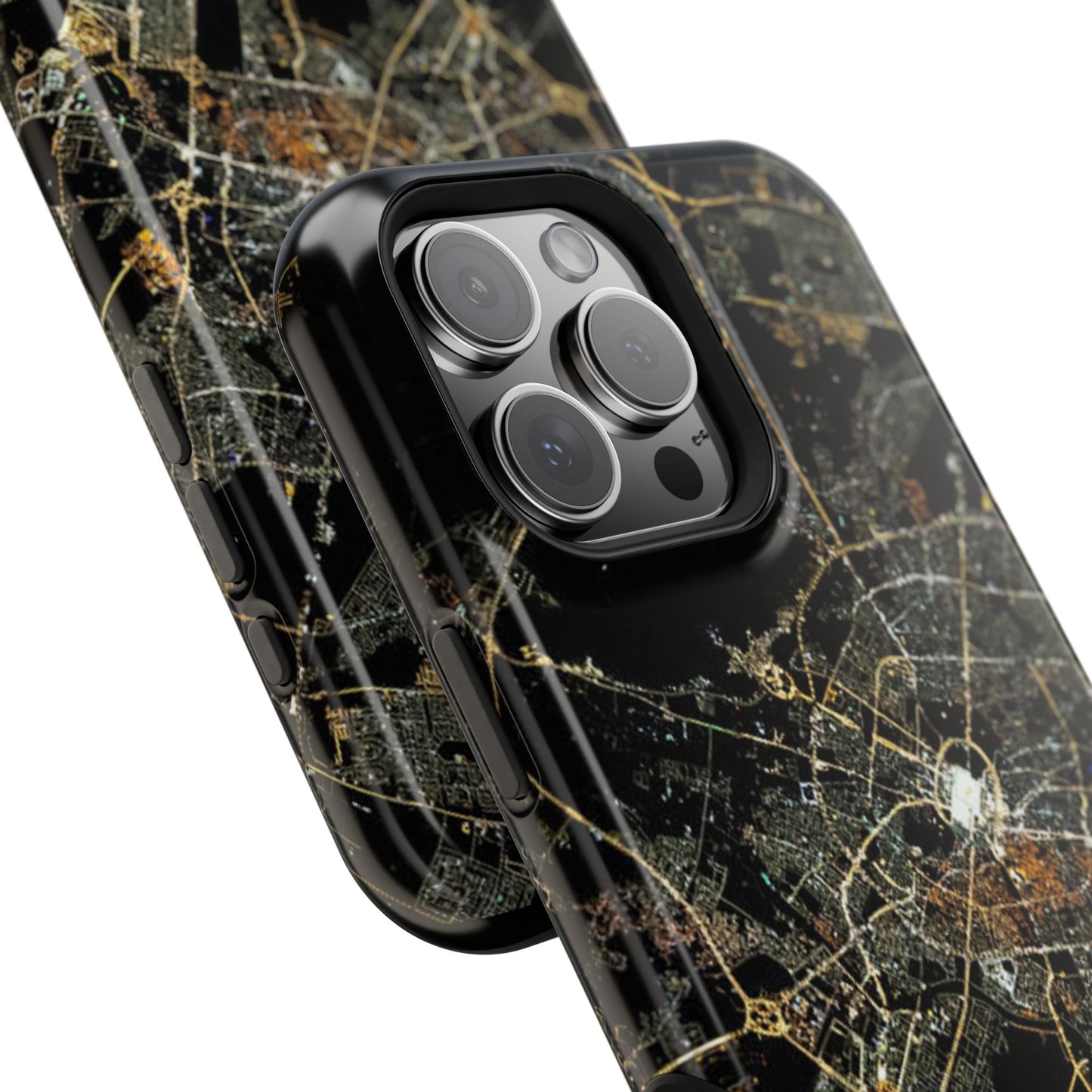 Al Madina Munawarah from Space - City of Lights- Iphone Magnetic Tough Cases