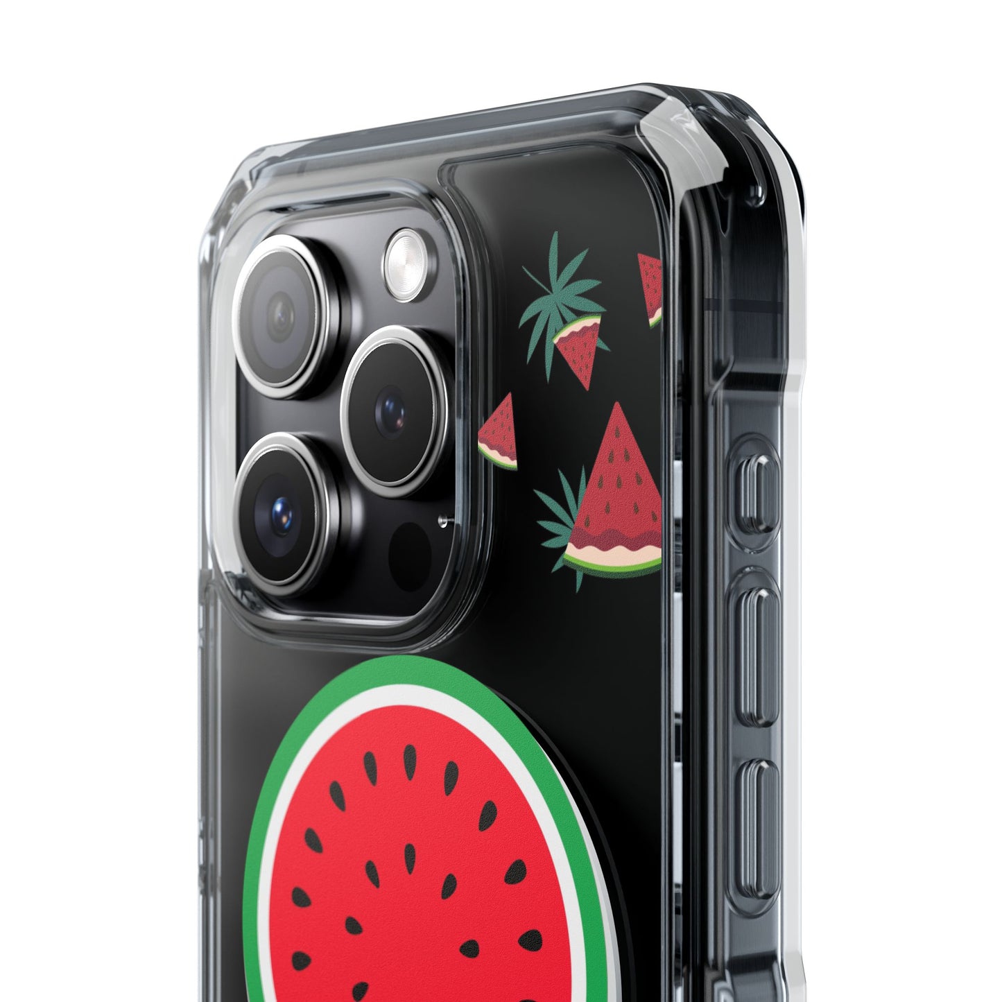 Watermelon 🍉 Magnetic Clear Phone Case - Clear Impact Case
