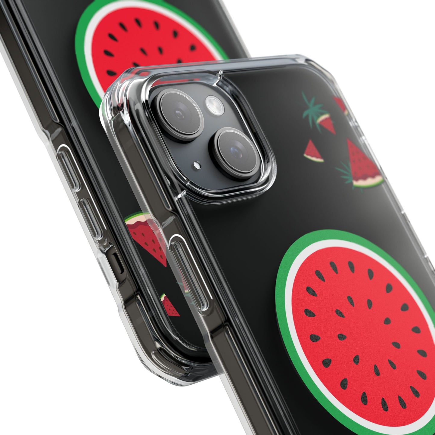 Watermelon 🍉 Magnetic Clear Phone Case - Clear Impact Case