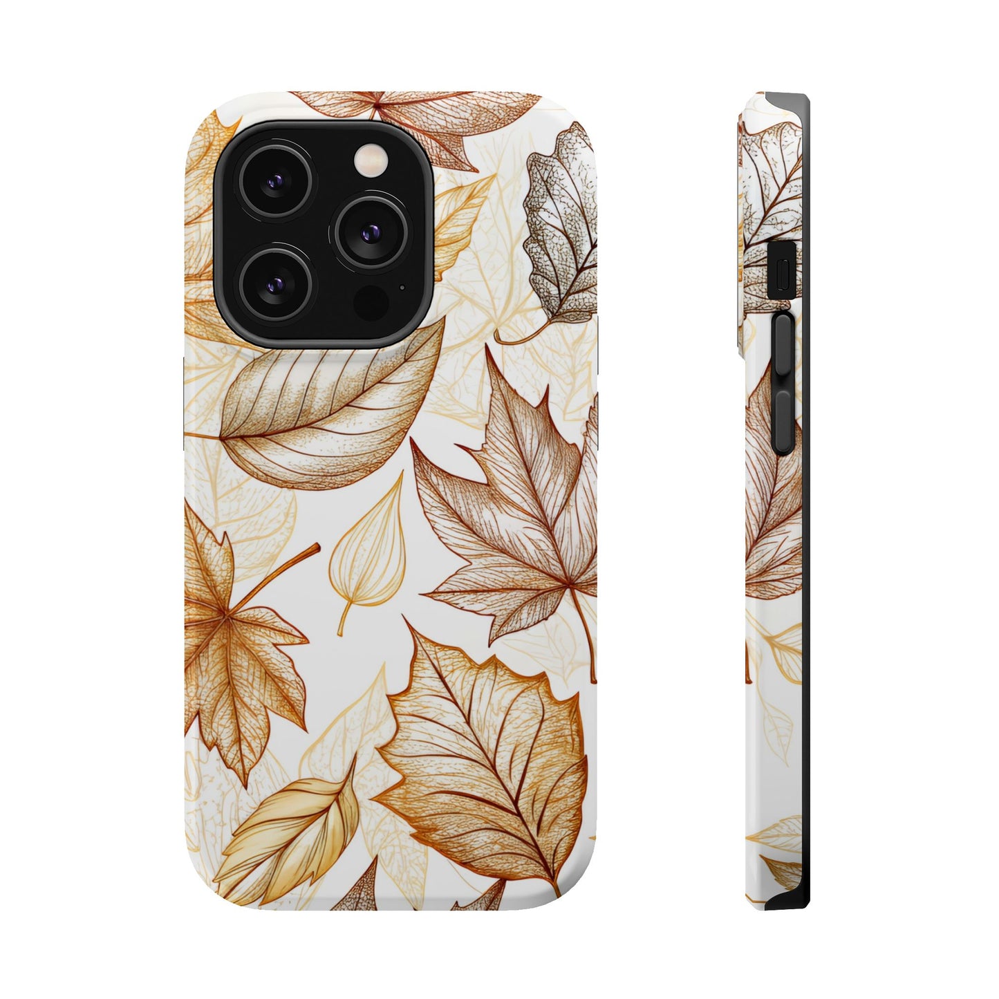 Fall leaves Design - Iphone Magnetic Tough Case