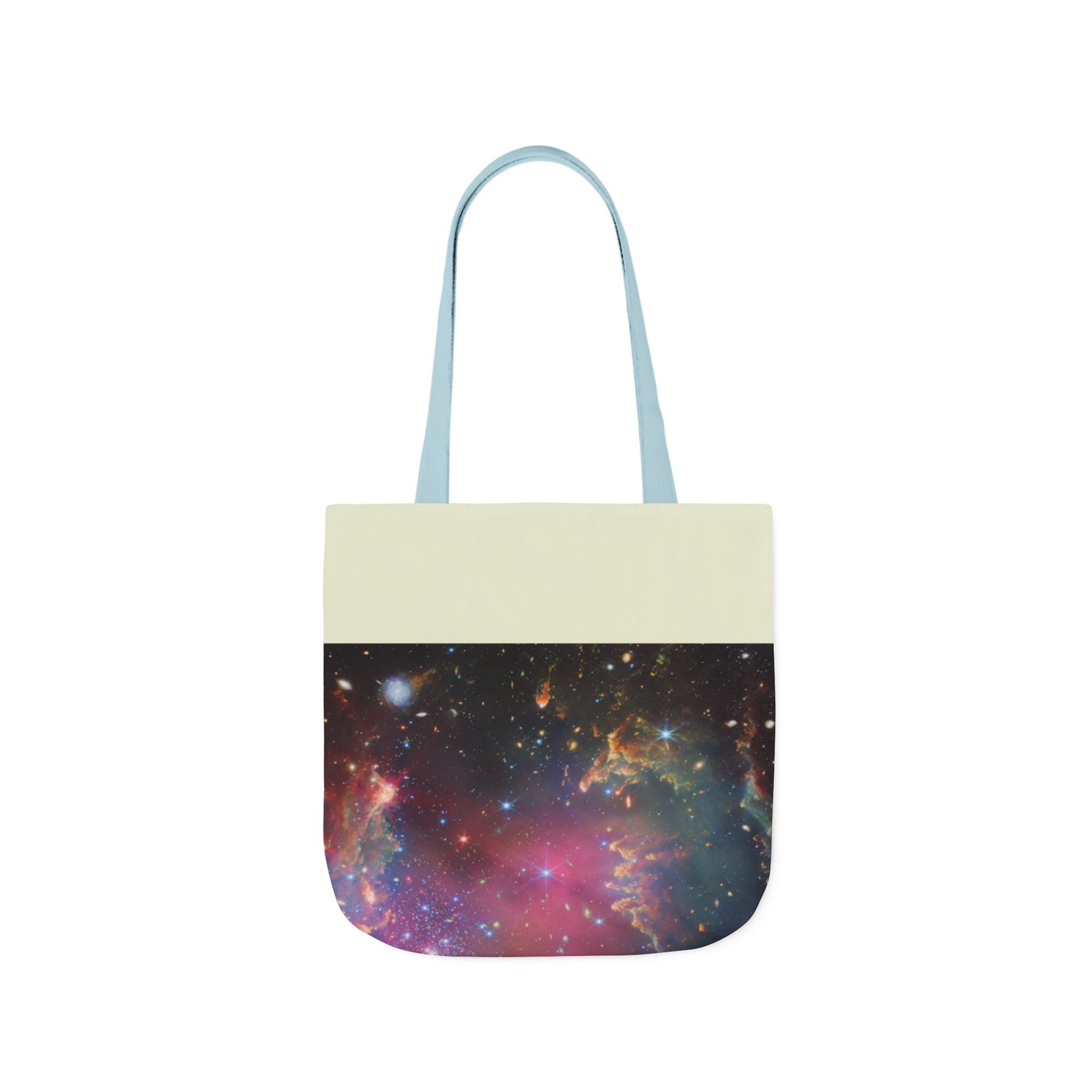 Star Cluster Canvas Tote Bag, 4-Color Straps