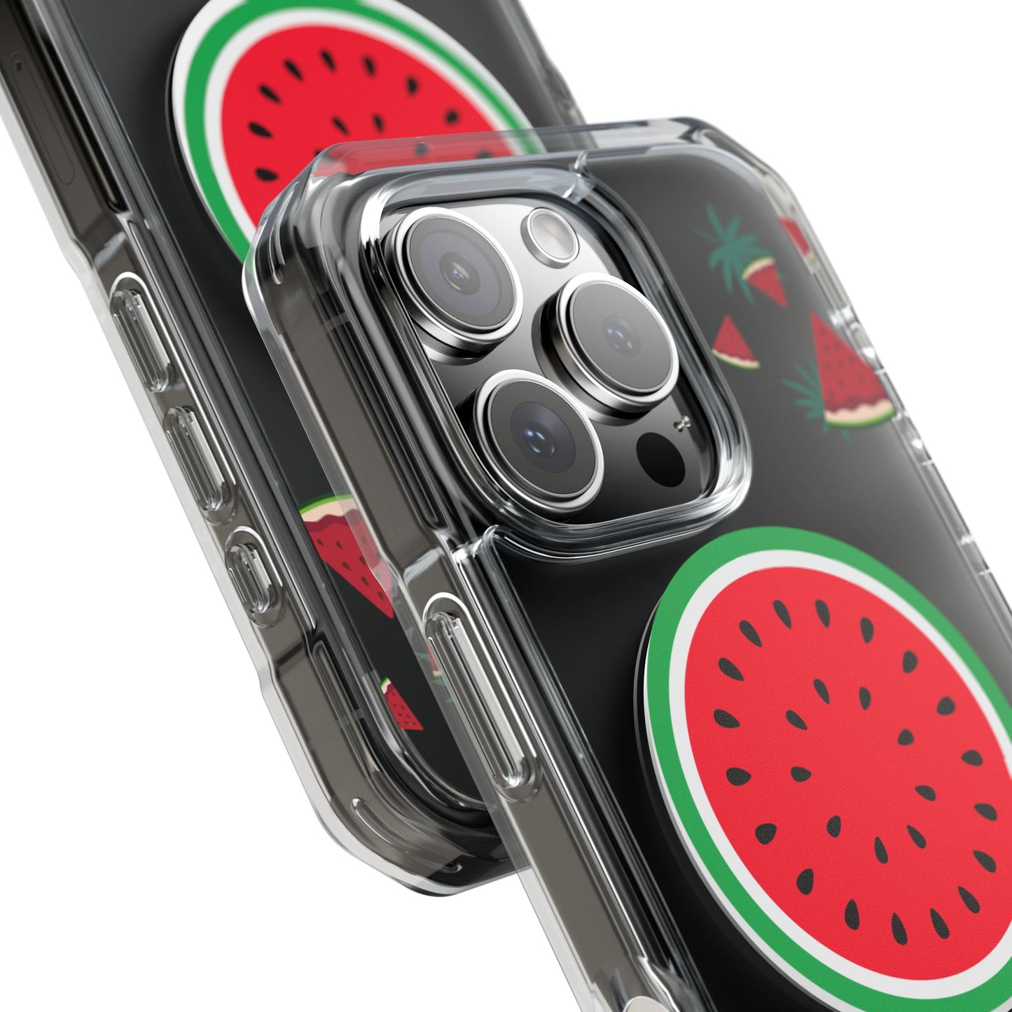 Watermelon 🍉 Magnetic Clear Phone Case - Clear Impact Case