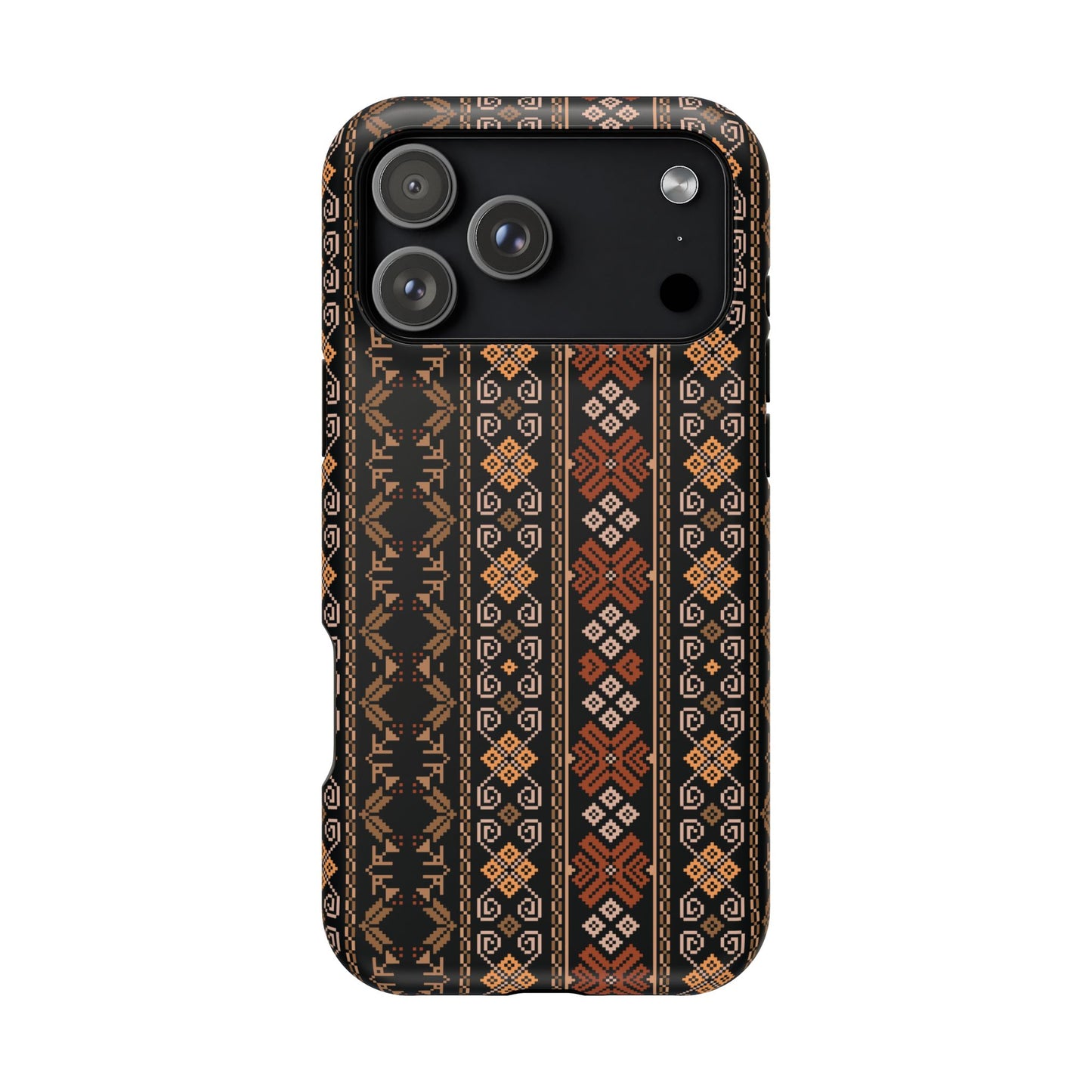 Floral Tatriz geometric Design - Iphone Magnetic Tough Case
