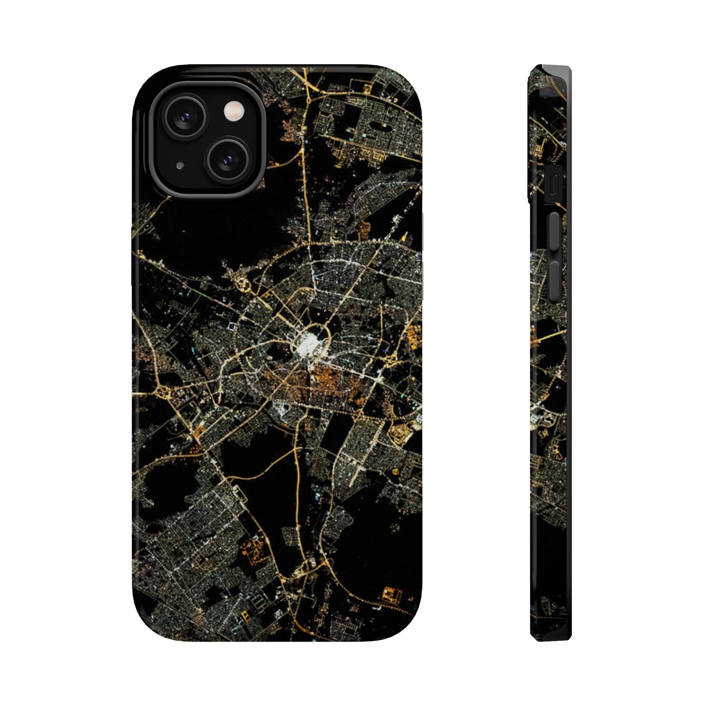 Al Madina Munawarah from Space - City of Lights- Iphone Magnetic Tough Cases
