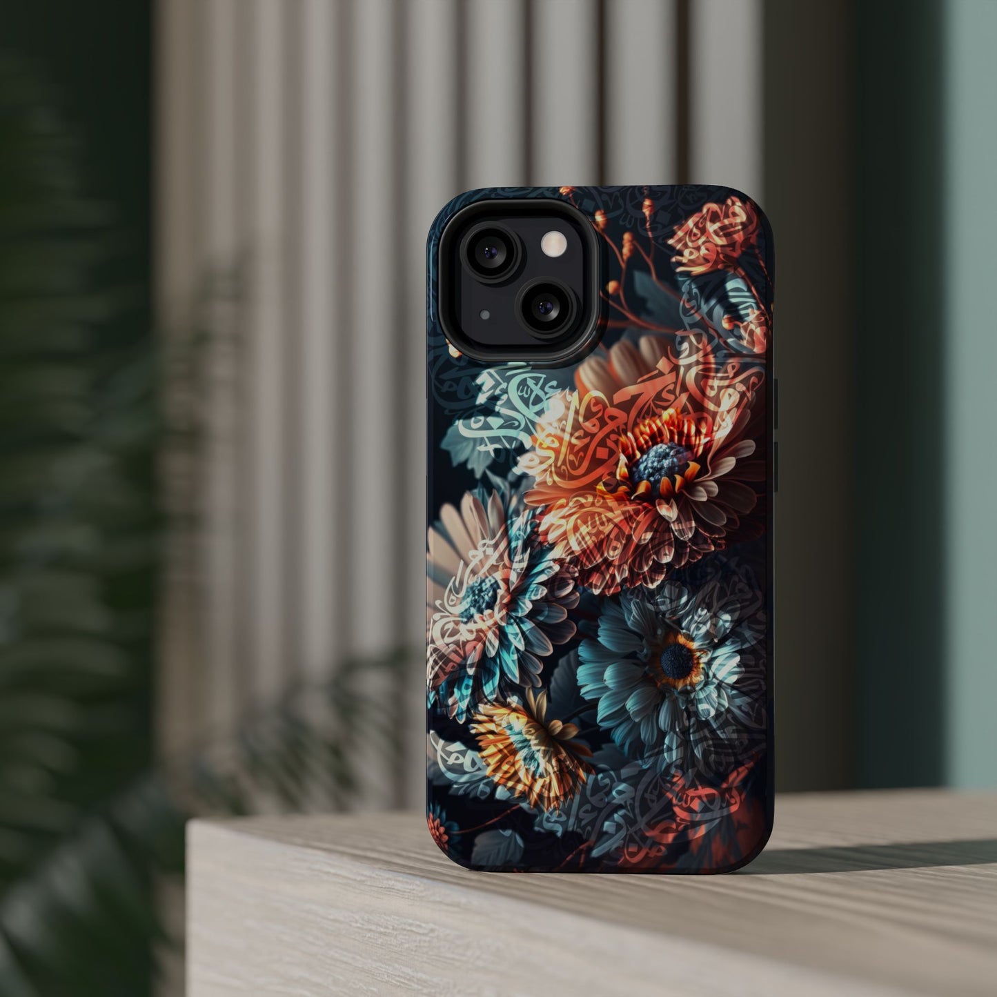 Arabian Wild Flowers 🌺 Iphone Magnetic Tough Case