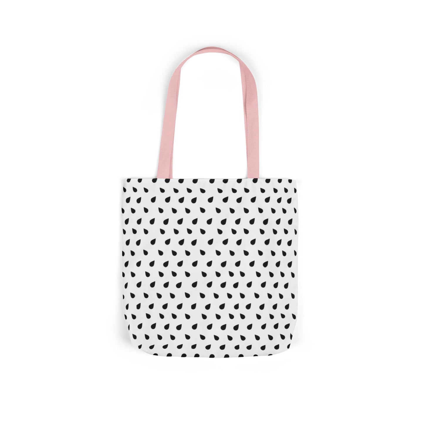 Watermelon Canvas Tote Bag, 2-Color Straps