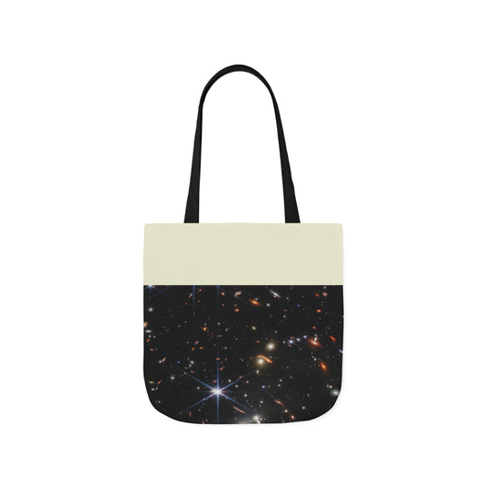 Deep Space Early Universe Canvas Tote Bag, 3-Color Straps